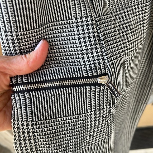 Calvin Klein New w Tag 22W Glen Plaid Career Longline Structured Vest Duster - Picture 8 of 10